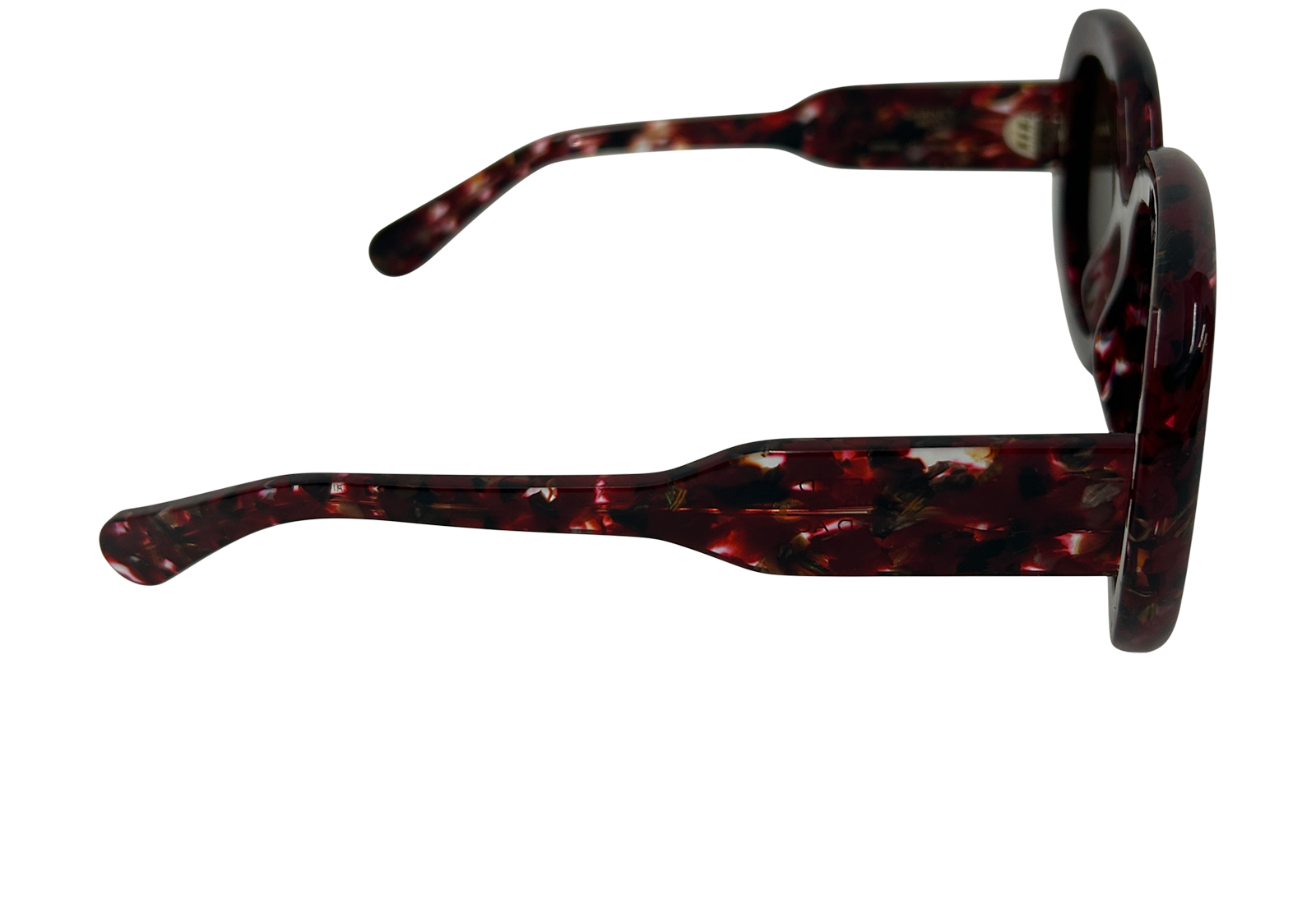 Chloe Gafas de Sol, 110&euro;, Accesorios, Rojo, Tafetán - Acetato, Vista lateral